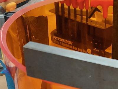 Router bit for DIY Amber Toms like Ludwig Vistalite