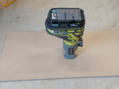 Router bit for DIY Amber Toms like Ludwig Vistalite