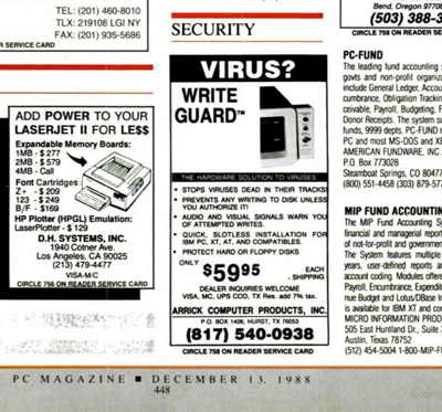 Arrick Computer Write-Guard
