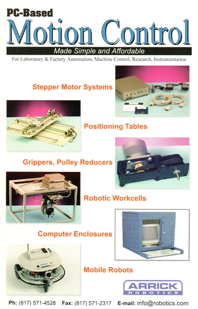 Arrick Robotics catalog #4