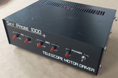 Sky Probe telescope positioning motor driver