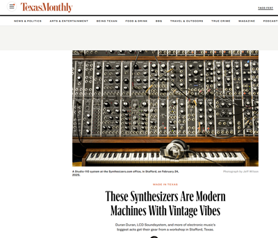 Texas Montly Magazine 2025